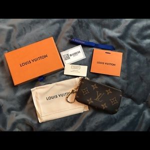 Louis Vuitton Monogram Key Pouch -BRAND NEW